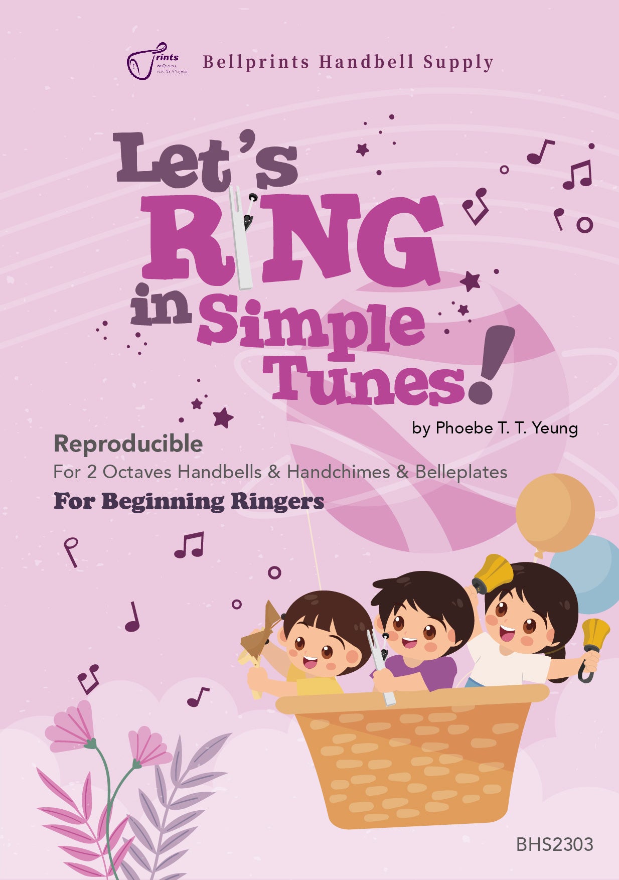 BHS2303 Let's Ring in Simple Tunes! (2 Octaves)